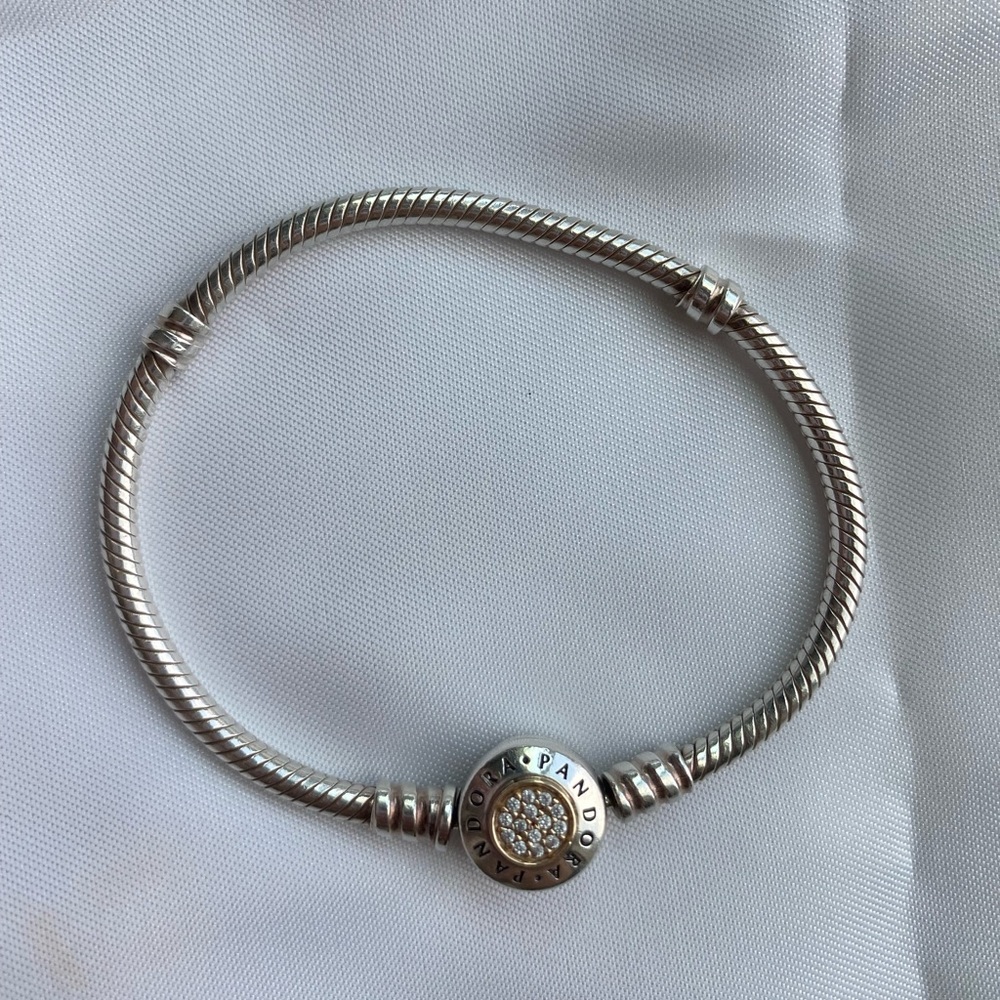 Pandora Signature Two Tone Bracelet